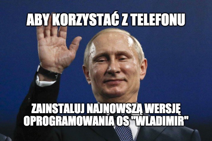 Nie mogliśmy się oprzeć przed wstawieniem tego mema. Źródło: donald.pl - Rosja zakazuje sprzedaży sprzętu bez rosyjskiego oprogramowania - wiadomość - 2019-11-26