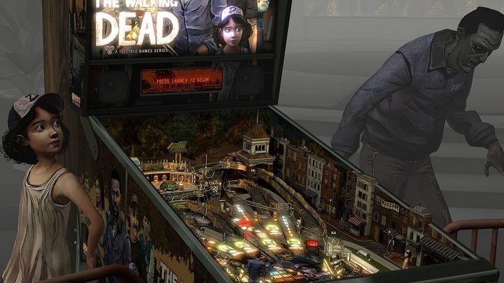 W dodatku The Walking Dead znajdziemy znane postacie z serii gier od Telltale Games. - Premiera Pinball FX2 VR na PSVR i HTC Vive - wiadomość - 2016-11-30