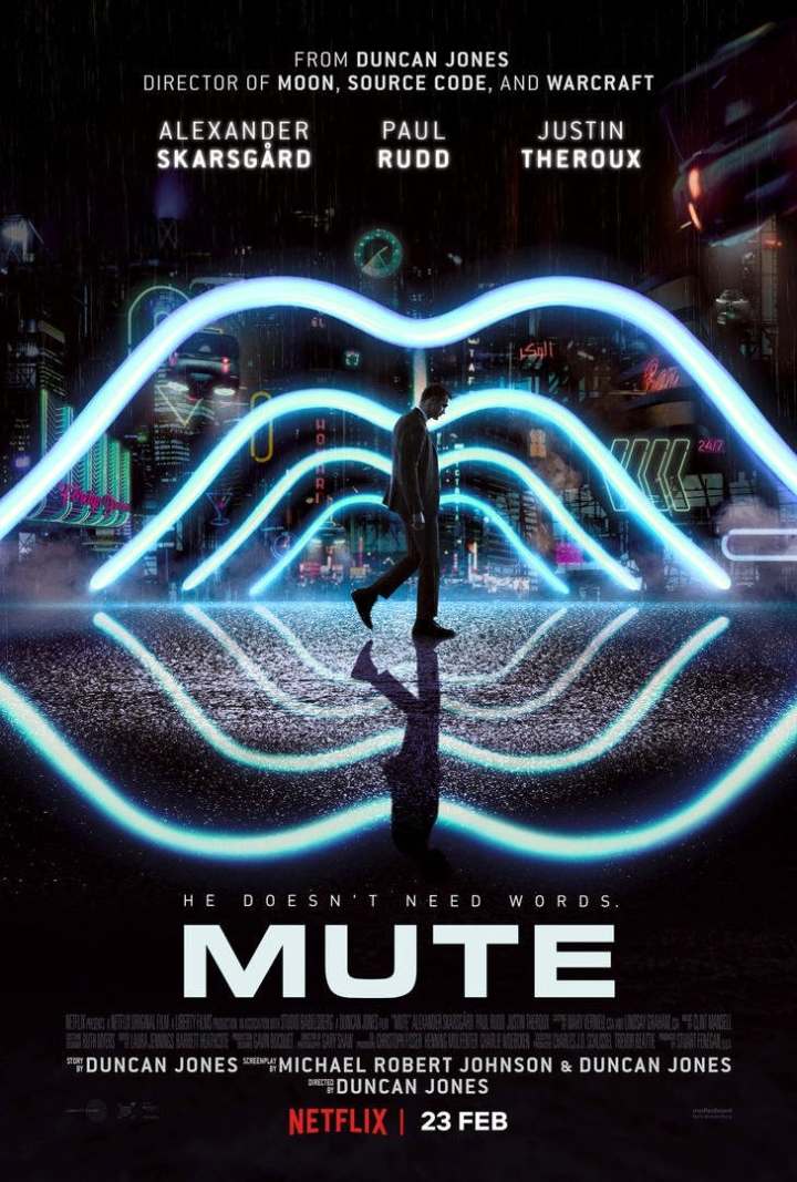 Cyberpunkowy Mute z datą premiery, trailerem i plakatem - ilustracja #2