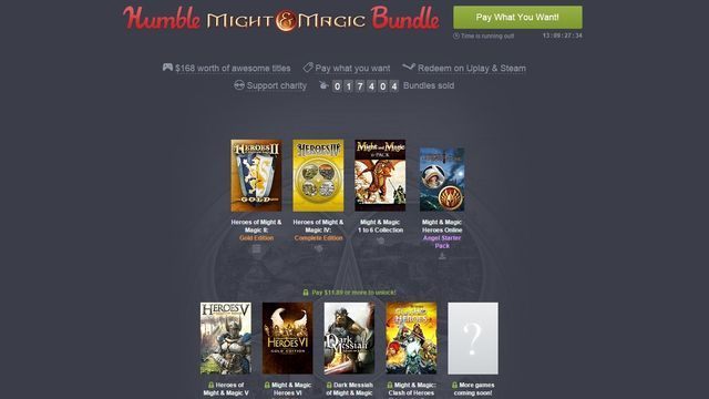 W tym tygodniu Humble Bundle oferuje prawdziwą gratkę dla fanów świata Might & Magic. - Gry ze świata Might & Magic dostępne w ofercie najnowszego Humble Bundle - wiadomość - 2015-04-29