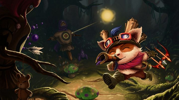 Teemo, jedna z postaci dostępnych w League of Legends, będzie najprawdopodobniej bohaterem nowej gry Riot Games. - Teemo’s Adventure nową grą twórców League of Legends? - wiadomość - 2017-12-20