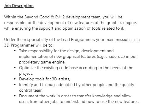 Beyond Good and Evil 2 nadal powstaje; Ubisoft rekrutuje kolejnych pracowników - ilustracja #1