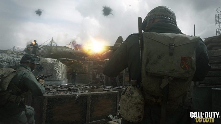 Multiplayer Call of Duty: WWII nie będzie się kurczowo trzymał realiów historycznych. - Call of Duty: WWII - swastyki tylko w kampanii fabularnej - wiadomość - 2017-06-20