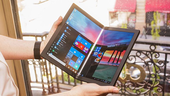 Przyszłość na wyciągnięcie ręki. - ThinkPad X1 - pierwszy laptop z elastycznym ekranem od Lenovo - wiadomość - 2019-05-14