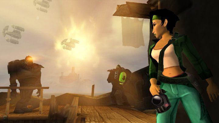 Gra prezentuje unikalny mix typów rozgrywki, przeplatając sekwencje zręcznościowe, akcji oraz skradania się. - Beyond Good & Evil od dziś do pobrania za darmo - wiadomość - 2016-10-12