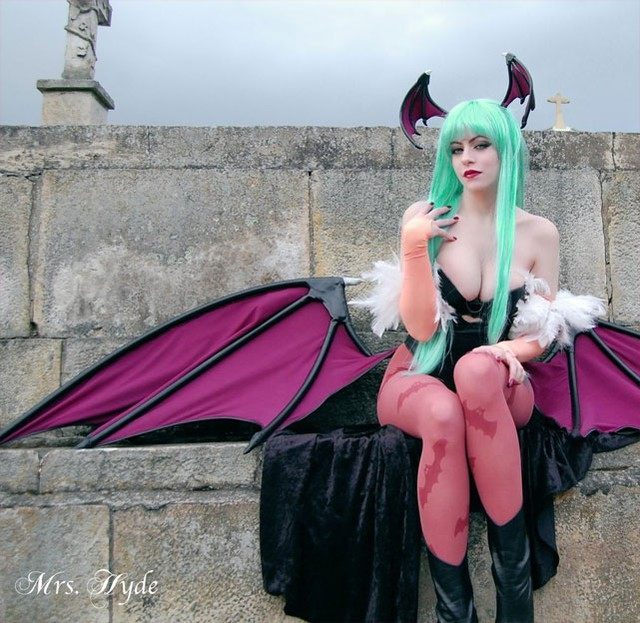 Najlepsze cosplaye - Morrigan serii Darkstalkers - ilustracja #1