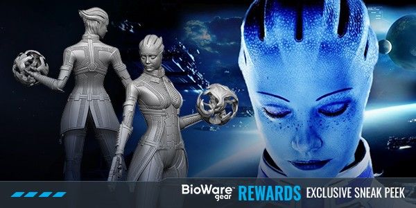 BioWare chwali się nową figurką Liary z Mass Effect - ilustracja #1