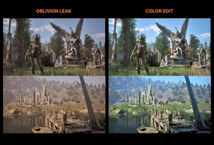 r/oblivion / Ebantero - Screeny z remastera Obliviona rozbudziły entuzjazm graczy, ale i wątpliwości. Kolorystyka gry niepokoi wielu fanów - wiadomość - 2025-04-16