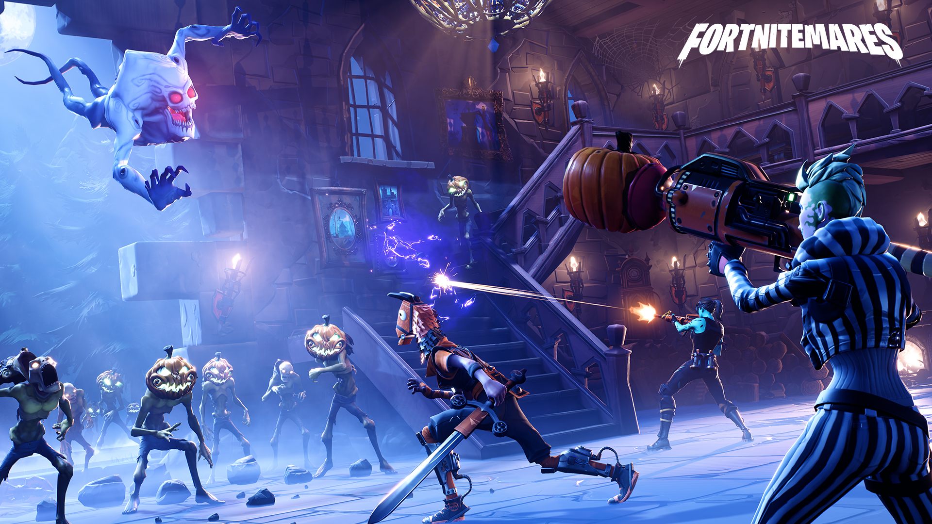 Spooky, scary... - Fortnite patch 6.22 – Heavy AR, tryb Team Terror, skórki NFL - wiadomość - 2018-11-06