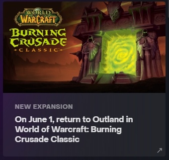 Prawdopodobny wyciek daty premiery WoW: The Burning Crusade Classic - ilustracja #2