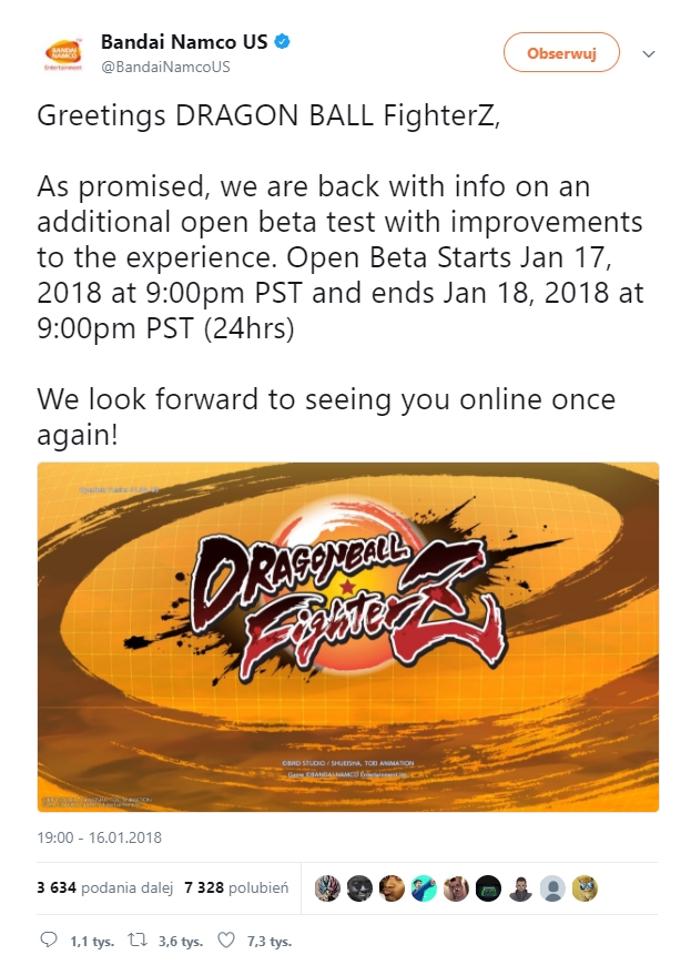 Beta Dragon Ball FighterZ potrwa dodatkowe 24 godziny - ilustracja #2