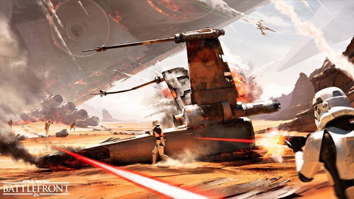 Star Wars: Battlefront okazało się wielkim sukcesem, więc zapowiedź kontynuacji była tylko kwestią czasu. - Star Wars: Battlefront 2 w produkcji. Pierwsza część rozeszła się w 14 mln egzemplarzy - wiadomość - 2016-05-11