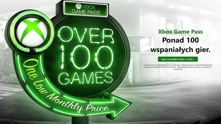Xbox Game Pass, czyli miesięczny dostęp do ponad 100 gier za 1 zł (na razie). - Xbox Live Gold i Xbox Game Pass za złotówkę - wiadomość - 2017-11-15