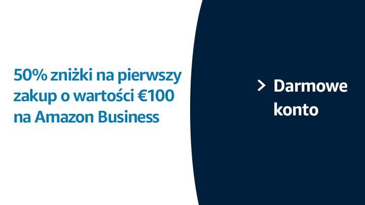 Promocja pozwala zaoszczędzić firmom. - Rabat 50% na pierwsze zamówienie dla kont biznesowych w niemieckim Amazonie - wiadomość - 2018-12-04