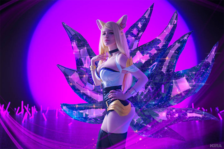 Najlepsze cosplaye - Ahri z K/DA z gry League of Legends - ilustracja #3