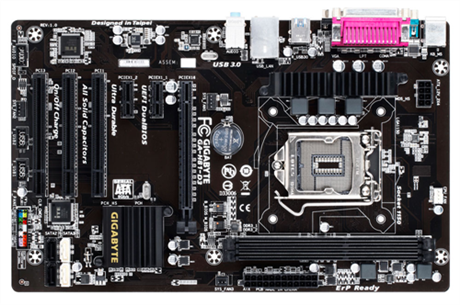 Gigabyte GA-H81-D3 - przykładowa tania płyta główna z gniazdem LGA1150