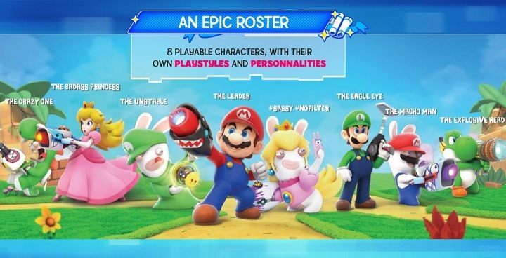 Wygląda na to, że fani Mario i Kórlików jeszcze w tym roku będą mogli cieszyć się z nowej gry. - Mario i Kórliki spotkają się w Mario + Rabbids: Kingdom Battle - wiadomość - 2017-05-24