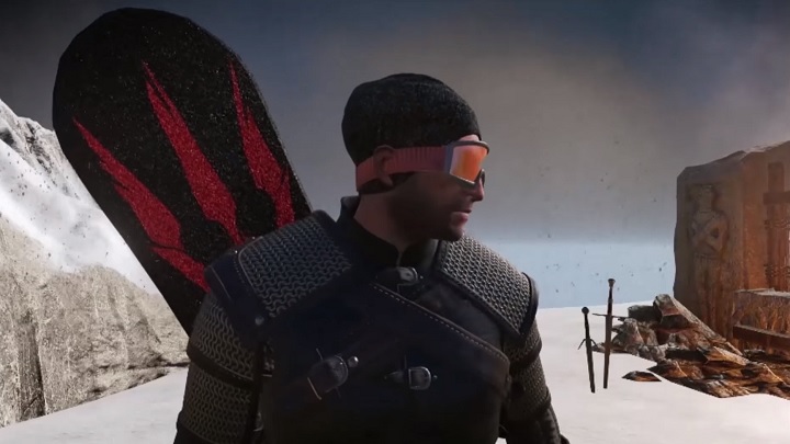 Wiedźmin 3: Dziki Gon - CD Projekt RED zrobiło z Geralta snowboardzistę - ilustracja #1