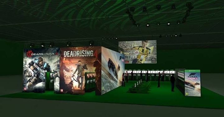 Microsoft prezentuje stoisko Xbox na targach Poznań Game Arena 2016 - ilustracja #1