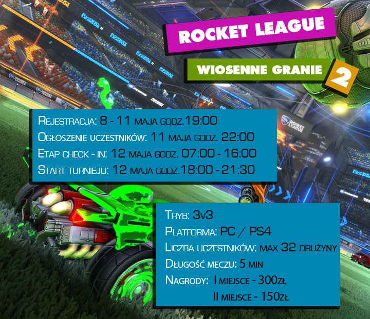 Wiosna nadal trwa, tak jak nasze wiosenne granie w Rocket League. Dołącz do turnieju 3v3! - ilustracja #2