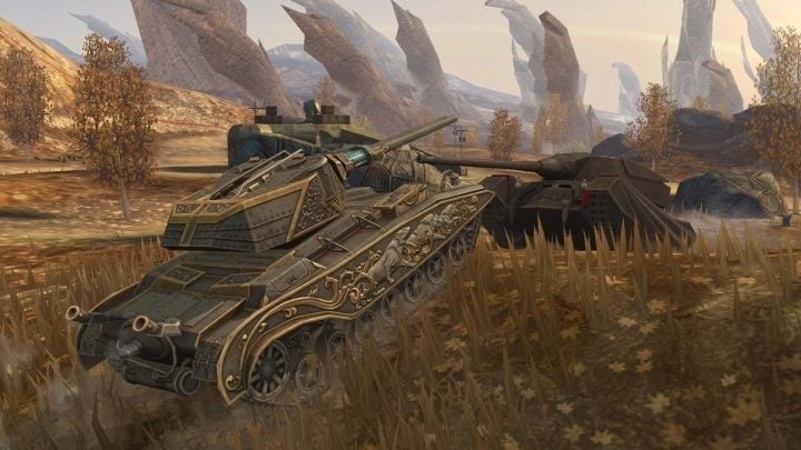 Dynamiczne starcia czołgów rozgrzeją nam długie jesienne wieczory. - Cross-platformowe World of Tanks: Blitz debiutuje dziś na Steamie - wiadomość - 2016-11-09
