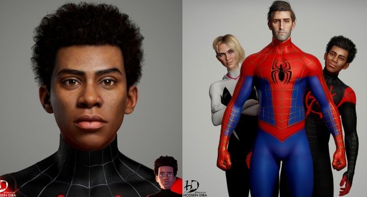 Fan odtworzył bohaterów najlepszego filmu o Spider-Manie w wydaniu realistycznym - ilustracja #3