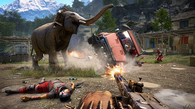 Karabin, sztuk jeden – jest. Kompan na słoniu, sztuk jeden – jest. Sto procent zabawy – jest. - Far Cry 4, Assasin’s Creed: Unity oraz The Crew za darmo z kartami Nvidia - wiadomość - 2014-11-05