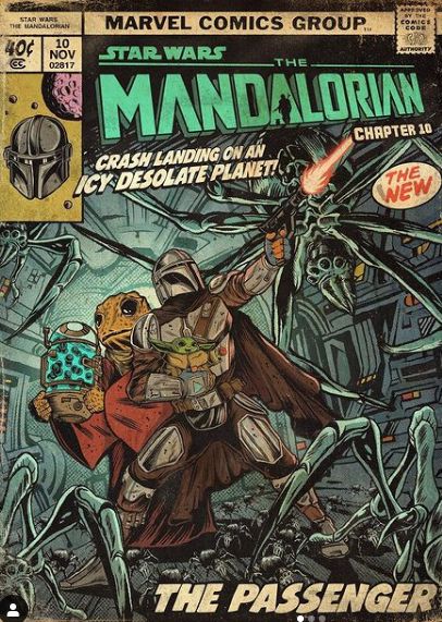 Fan The Mandalorian tworzy świetne okładki w stylu Marvela - ilustracja #1