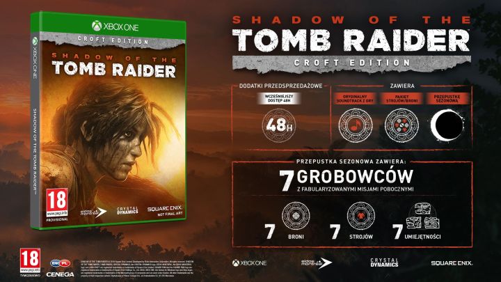 Shadow of the Tomb Raider - sprawdź bonusy przedsprzedażowe - ilustracja #5