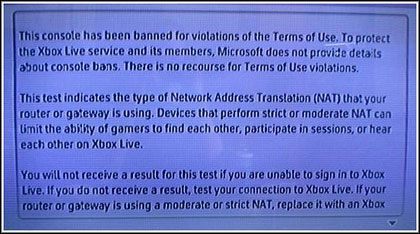 Xbox LIVE nie dla zmodyfikowanych konsol - ilustracja #1