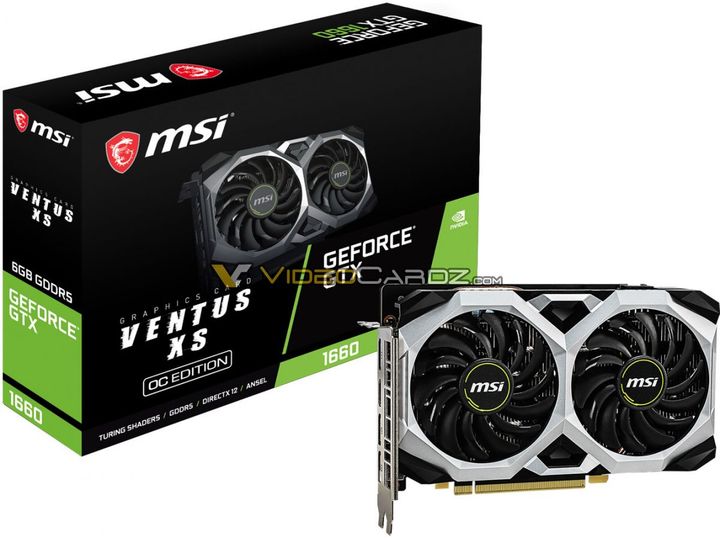 GeForce GTX 1660. Źródło: Videocardz.