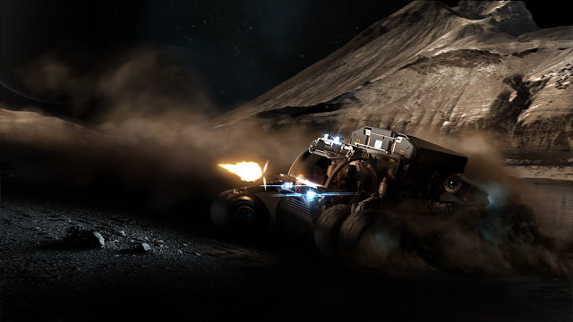 Skarabeusz – pojazd naziemny dostępny w dodatku Planetary Landings. - Elite: Dangerous - zapowiedziano pakiet rozszerzeń Horizons - wiadomość - 2015-08-05