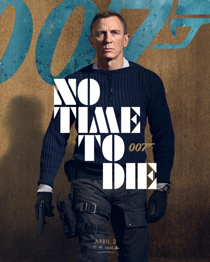 Daniel Craig po namowach powróci do roli agenta 007 w 25. Bondzie. - Nowy Bond na kolejnych plakatach. Pierwszy trailer No Time to Die jutro - wiadomość - 2019-12-03