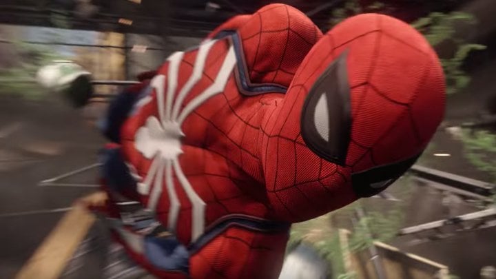 Spider-Man leci do kolejnego klienta. - Marvel's Spider-Man najszybciej sprzedającą się tegoroczną grą w UK - wiadomość - 2018-09-25