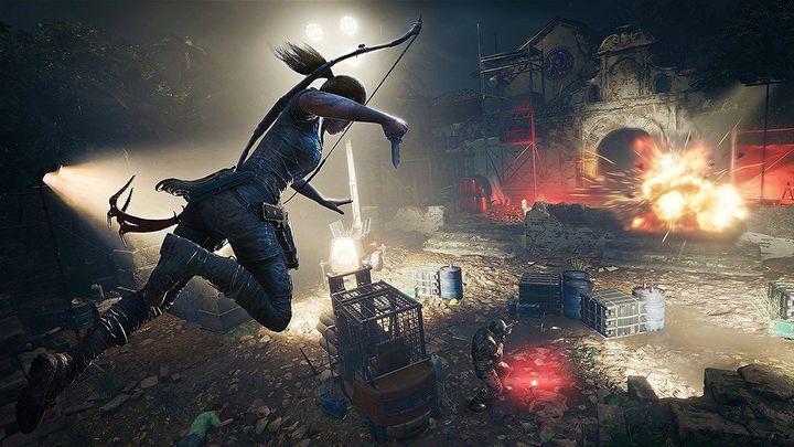 Starcia z wrogami zdarzają się rzadziej niż w poprzednich odsłonach. - Recenzje Shadow of the Tomb Raider - udane zwieńczenie serii - wiadomość - 2018-09-25