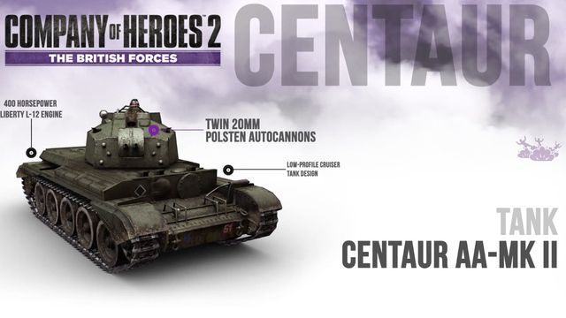 British Forces wprowadzi 15 jednostek, 6 dowódców oraz 8 map przeznaczonych do rozgrywek sieciowych. - Company of Heroes 2: British Forces z wersja próbną na platformie Steam - wiadomość - 2015-08-19