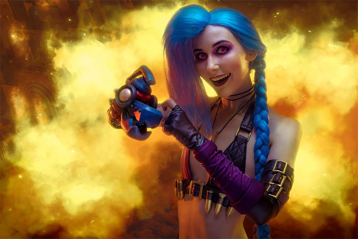 Najlepsze cosplaye - Jinx z gry League of Legends - ilustracja #3