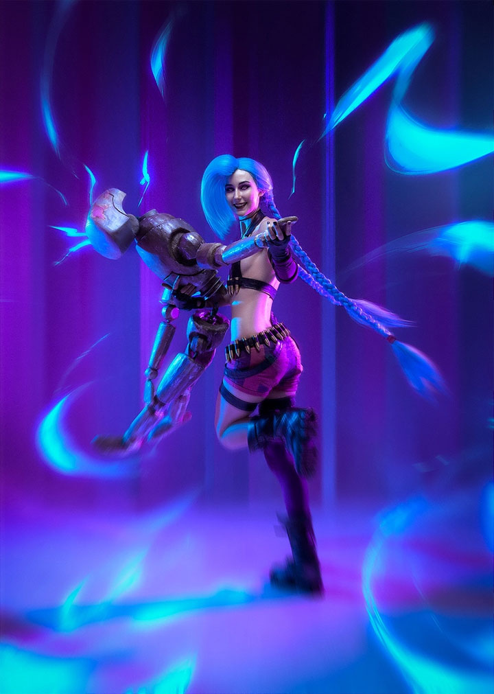 Najlepsze cosplaye - Jinx z gry League of Legends - ilustracja #4