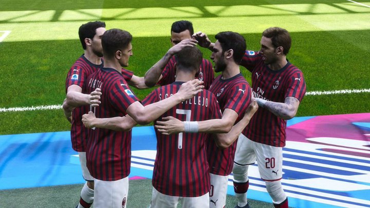 Wśród w pełni licencjonowanych drużyn znalazł się również A.C. Milan z Krzysztofem Piątkiem. - eFootball PES 2020 debiutuje na rynku - wiadomość - 2019-09-10