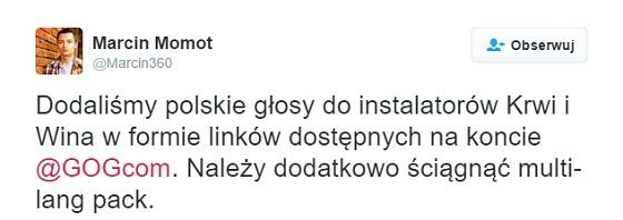 Wiedźmin 3: Krew i wino - problemy z polską wersją językową [news zaktualizowany] - ilustracja #1