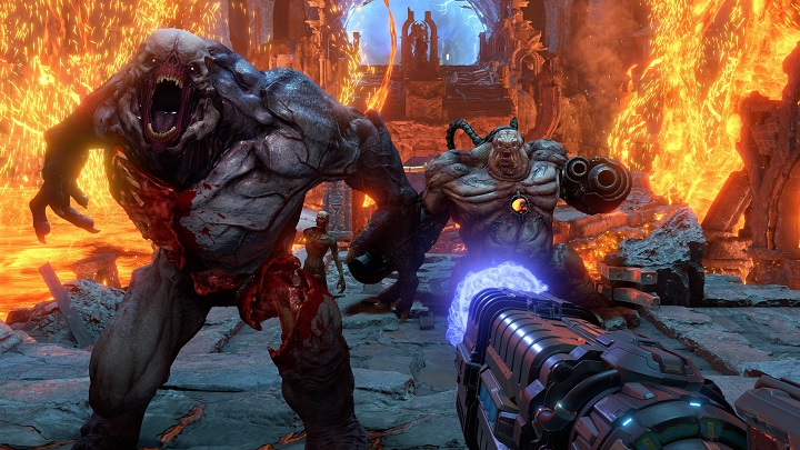 Tak wygląda raj dla miłośników zabijania demonów. - Wysyp zapowiedzi i gameplayów z Doom Eternal - wiadomość - 2020-01-21