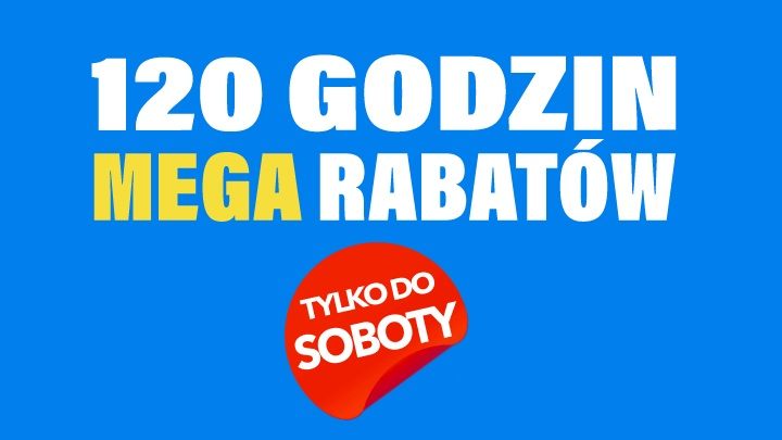 120 godzin mega rabatów w RTV Euro AGD - ilustracja #1