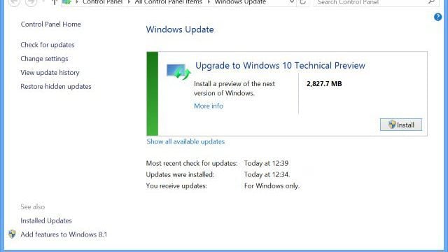 Proces instalacji Windowsa 10 będzie znacznie bardziej uproszczony - Windows 10 - proces aktualizacji zostanie uproszczony - wiadomość - 2015-02-04