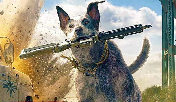 Pies Boomer doskonale sprawdza się jako zwiadowca. - Jak rozwijać postać w Far Cry 5 i inne porady na start - wiadomość - 2018-03-28