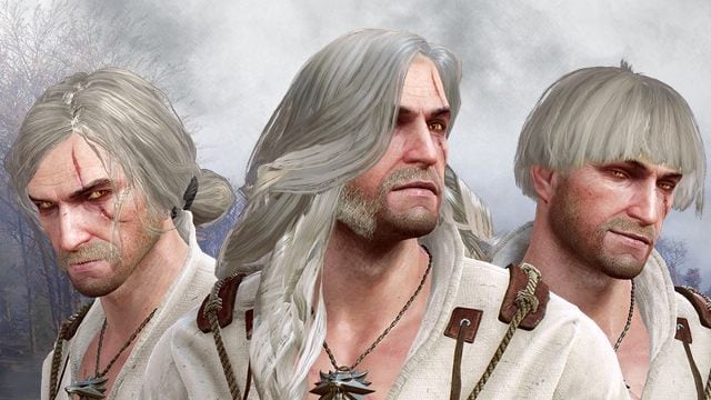 Która fryzura Geralta podoba wam się najbardziej? - Najlepsze żarty na prima aprillis - granie pod wodą od Sony, nowy tryb w League of Legends i inne - wiadomość - 2015-04-01