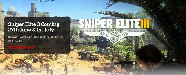 Sniper Elite III: Afrika ukaże się 27 czerwca na konsolach i PC - ilustracja #1