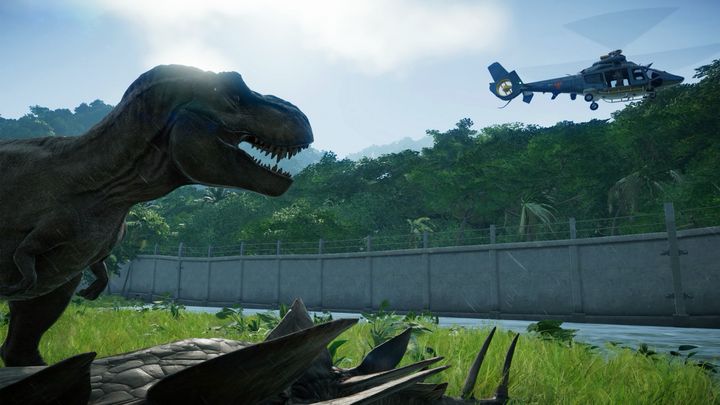 Jurassic World: Evolution to jedna z gier, która doczekała się optymalizacji działania na kartach graficznych z rodziny GeForce. - Nvidia publikuje sterowniki Game Ready dla Vampyra i Jurassic World: Evolution - wiadomość - 2018-06-05