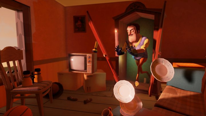 Zadaniem gracza w Hello Neighbor jest odkrycie tajemnicy oraz unikanie sąsiada. - Hello Neighbor za darmo w Epic Games Store - wiadomość - 2019-12-30