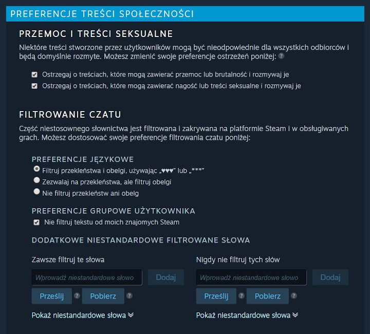 Steam pozwala zablokować wulgaryzmy na czacie - oto jak to zrobić - ilustracja #1