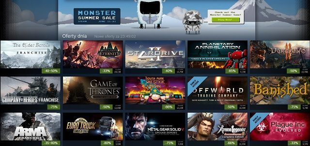 Siódmy dzień letniej wyprzedaży na Steamie. - Siódmy dzień letniej wyprzedaży w serwisie Steam (Banished, Game of Thrones - A Telltale Games Series) - wiadomość - 2015-06-17